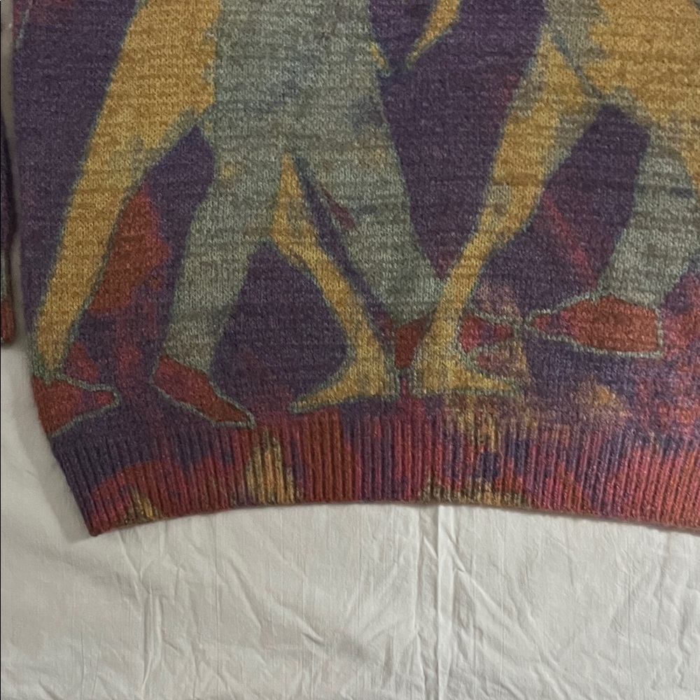 Aelfric Eden Multicolor Graphic Sweater - Picture 3 of 10